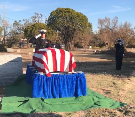 Ray Butler graveside service